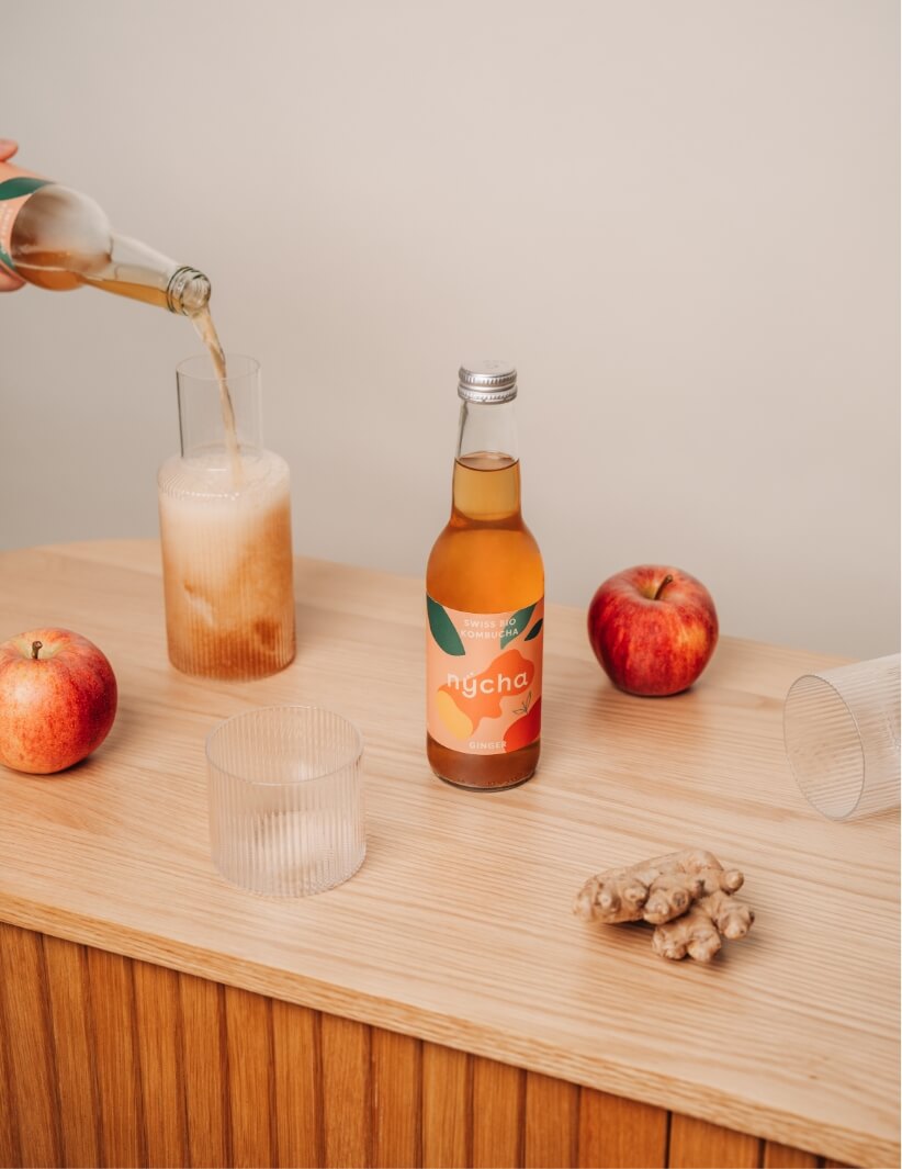 E-Commerce und Lifestyle Produktfotografie für nycha Kombucha – Bild 24 | Produktshooting von Pajurama