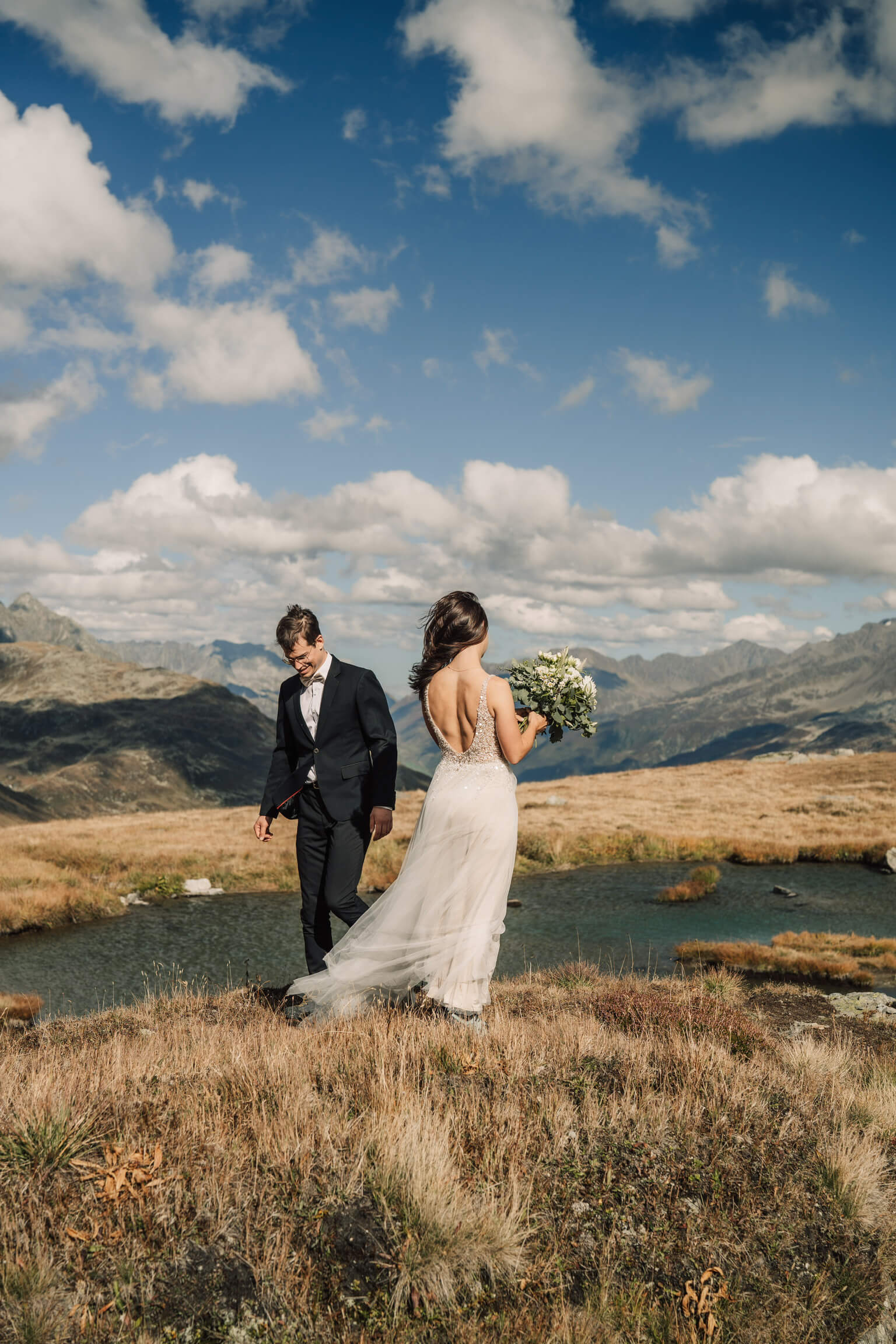 Elopement in den Schweizer Bergen – Hochzeitsfotografie von Pajurama, Bild 22